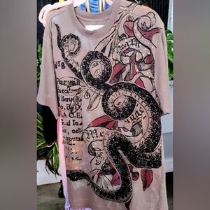 McDagger Affliction Style Graphic Short Sleeve Tee